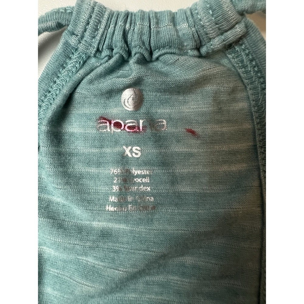 Apana Size XS Sleeveless Striped Tank Top - Blue-green Women - Picture 7 of 11